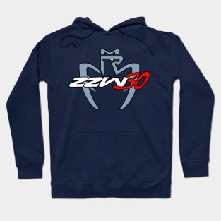 TunerTeez: ZZW30 "the Phoenix Returns" (paradise blue metallic) Hoodie